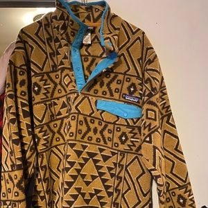 Patagonia fleece sweater.